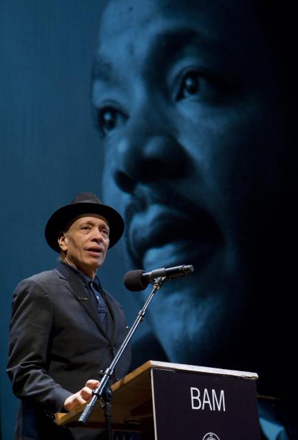 [Scene from the "25th Annual Brooklyn Tribute to Dr. Martin Luther King, Jr." at the Brooklyn Academy of Music, 2011]