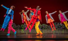 [Scene from the Mark Morris Dance Group production "Pepperland" during BAM Spring Series, 2019]