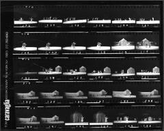 [Contact sheet from the Bill T. Jones/Arnie Zane Company production "Secret Pastures" during BAM Next Wave Festival, 1984]