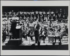 [Scene from the BAM presentation "The Gershwin Gala" during BAM Spring Series, 1987]
