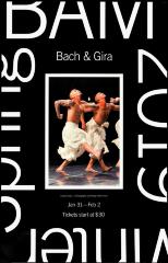 [Poster for the Grupo Corpo production "Bach &amp; Gira" during BAM Spring Series, 2019]