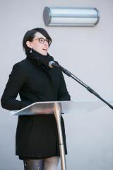 [Summer Ash in "A Look at the Stars: A Celestial Odyssey" during BAM Education and Humanities event, Spring 2015]