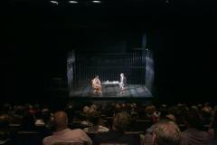 [Pumla Gobodo-Madikizela and Bryan Doerries in the BAM Gathering: A Human Being Died That Night during BAM Education and Humanities event, Spring 2015] 