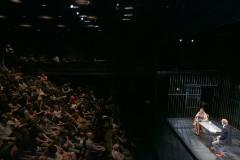 [Pumla Gobodo-Madikizela and Bryan Doerries in the BAM Gathering: A Human Being Died That Night during BAM Education and Humanities event, Spring 2015] 