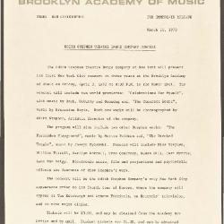 Edith Stephen Theatre Dance Company