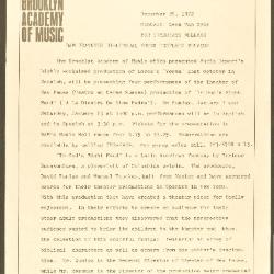 Theatre Of New Faces