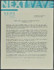 Richard Landry Performs in BAM's Next Wave Festival, 1984