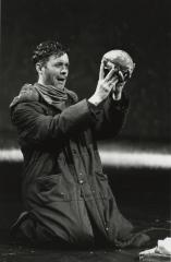 [Alex Jennings as Hamlet in the Royal Shakespeare Company production "Hamlet" during BAM Spring Series, 1998]