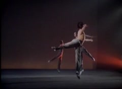 [Excerpt from Robert Wilson / Philip Glass production "Einstein on the Beach" during BAM Next Wave Festival, 1984]