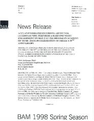 Israel 50th Anniversary Celebration with Noa, 1998