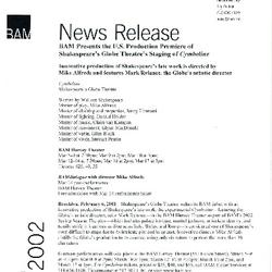 Shakespeare's Globe Theatre