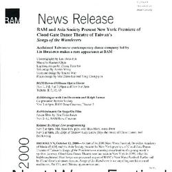 Cloud Gate Dance Theatre 